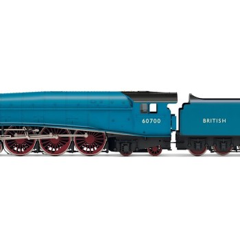 Hornby R30125 British Railways W1 Class Hush Hush Streamlined 4-6-4 Steam Locomotive 60700 - Era 4