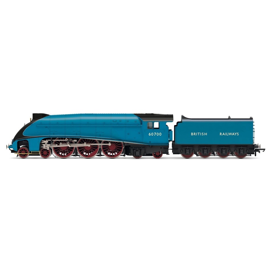 Hornby R30125 British Railways W1 Class Hush Hush Streamlined 4-6-4 Steam Locomotive 60700 - Era 4