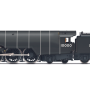 Hornby R30126 LNER W1 Class Hush Hush Smoke Lifting Cowl 4-6-4 Steam Locomotive 10000 - Era 3