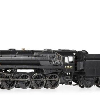 Hornby R30132TXS BR Class 9F 2-10-0 Steam Locomotive 92002 Digital sound fitted - Era 4