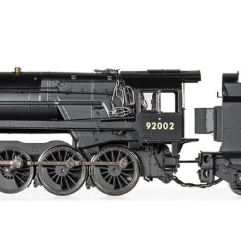 Hornby R30132TXS BR Class 9F 2-10-0 Steam Locomotive 92002 Digital sound fitted - Era 4