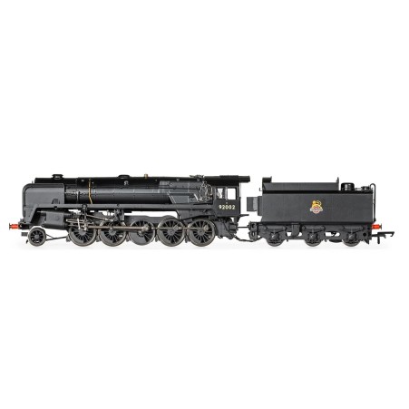 Hornby R30132TXS BR Class 9F 2-10-0 Steam Locomotive 92002 Digital sound fitted - Era 4