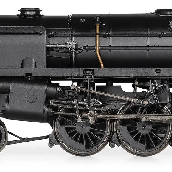 Hornby R30132TXS BR Class 9F 2-10-0 Steam Locomotive 92002 Digital sound fitted - Era 4