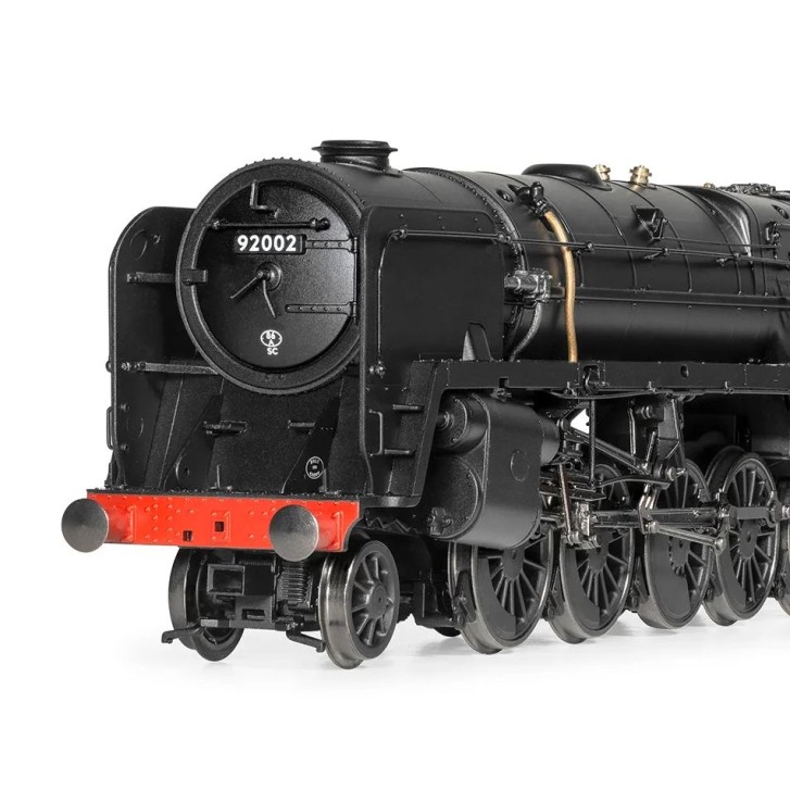 Hornby R30132TXS BR Class 9F 2-10-0 Steam Locomotive 92002 Digital sound fitted - Era 4