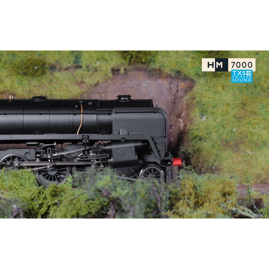 Hornby R30132TXS BR Class 9F 2-10-0 Steam Locomotive 92002 Digital sound fitted - Era 4