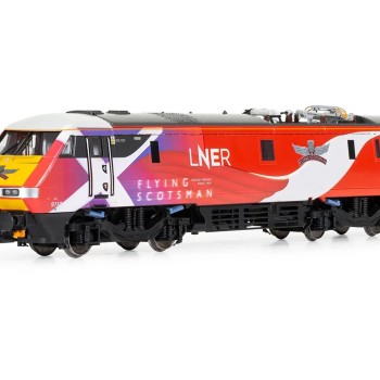 Hornby R30165 LNER Class 91 Bo-Bo 91101 Electric Loco Flying Scotsman - Era 10