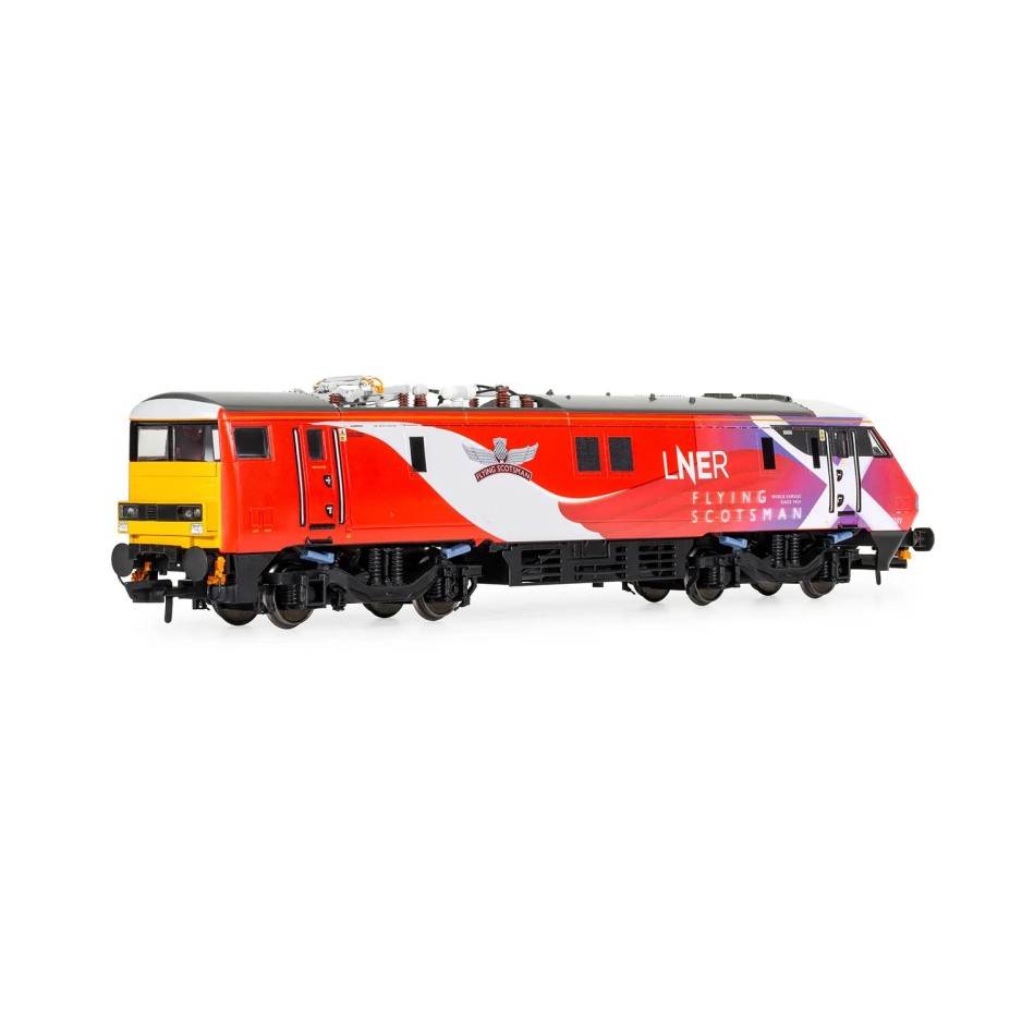 Hornby R30165 LNER Class 91 Bo-Bo 91101 Electric Loco Flying Scotsman - Era 10