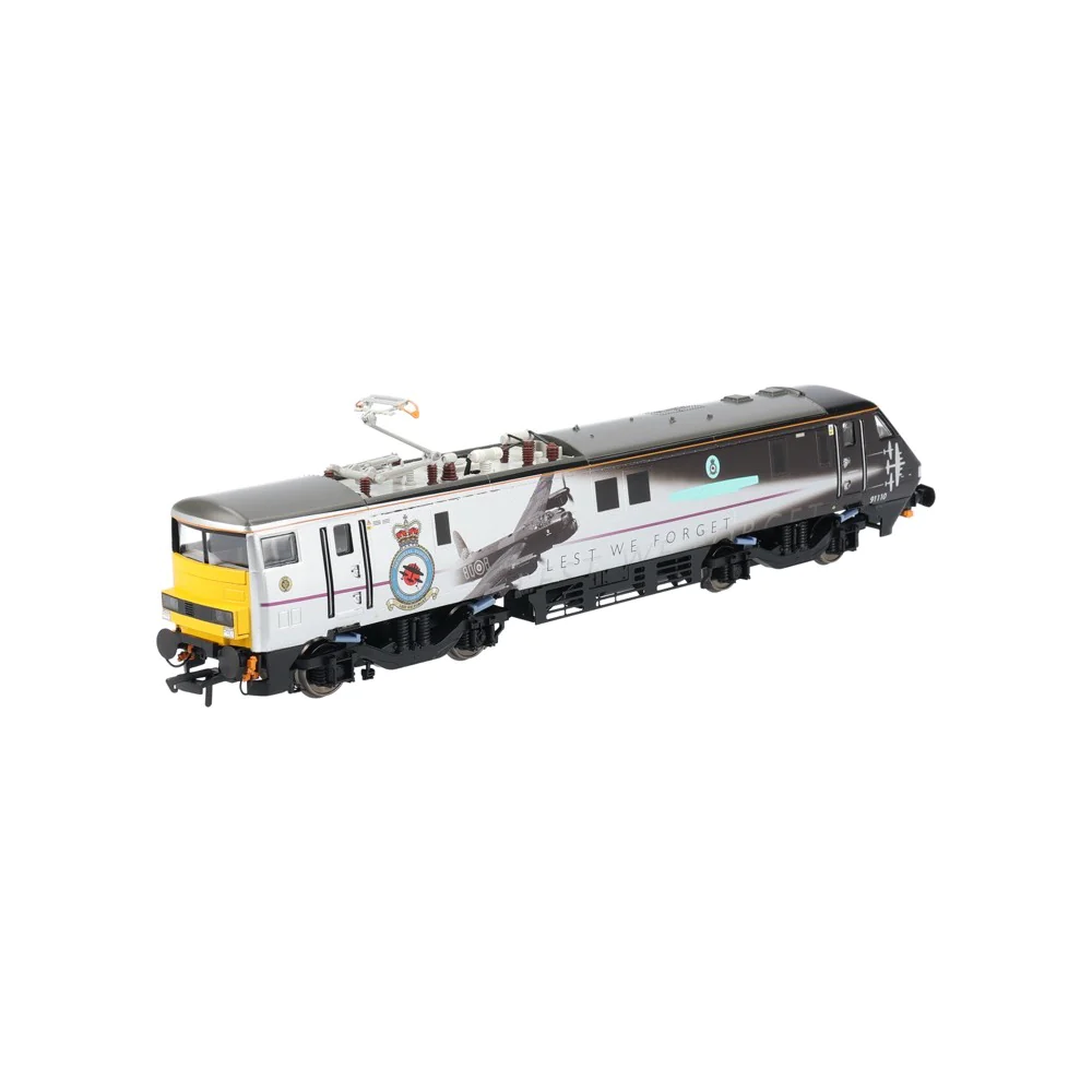 Hornby R30166 VTEC Class 91 Bo-Bo 91101 Electric Loco Battle of Britain Memorial Flight - Era 10