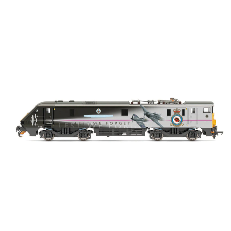 Hornby R30166 VTEC Class 91 Bo-Bo 91101 Electric Loco Battle of Britain Memorial Flight - Era 10