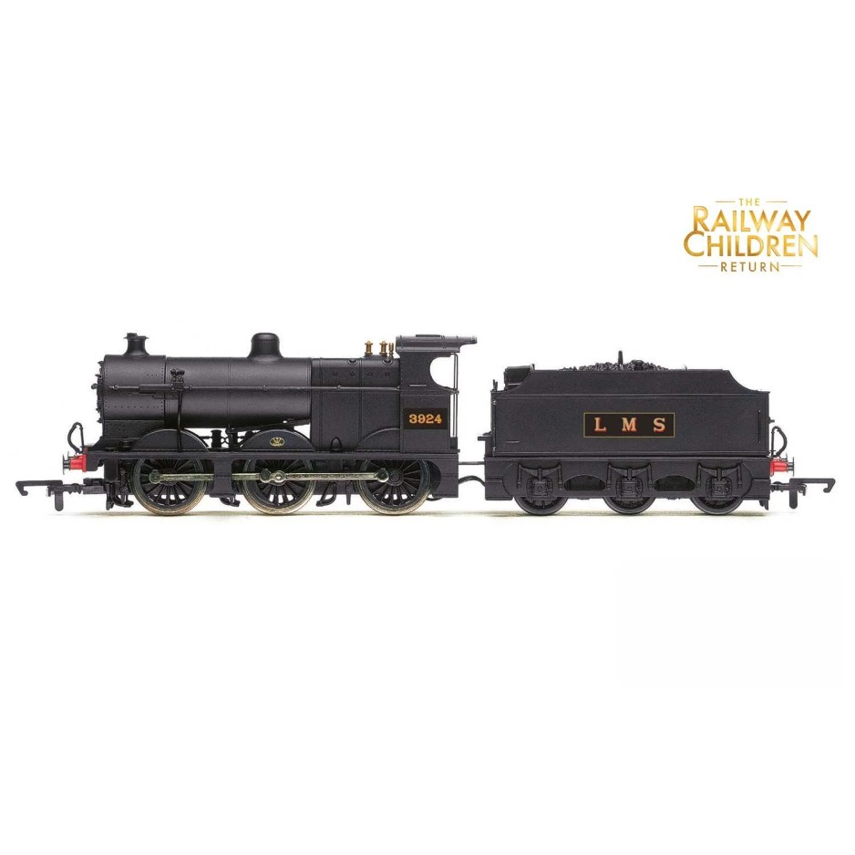 Hornby R30221 LMS Class 4F Steam Loco No 43924 - The Railway Children Return - Era 3 - OO Scale