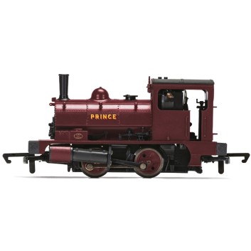 Hornby R30287 United Glass Bottle Manufacturing Ltd Pug 0-4-0 No. 19 Prince Steam Locomotive - Era 3