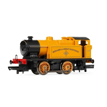 Hornby R30317 Railroad Plus M&GNJR, 0-4-0T 100 Steam Locomotive - Era 2