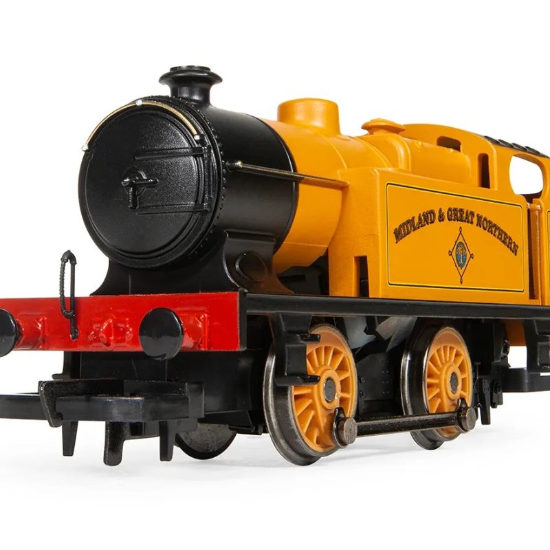 Hornby R30317 Railroad Plus M&GNJR, 0-4-0T 100 Steam Locomotive - Era 2