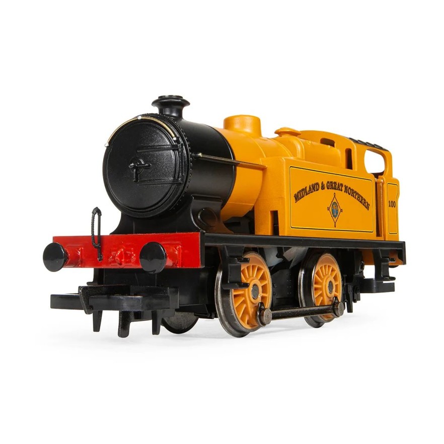 Hornby R30317 Railroad Plus M&GNJR, 0-4-0T 100 Steam Locomotive - Era 2