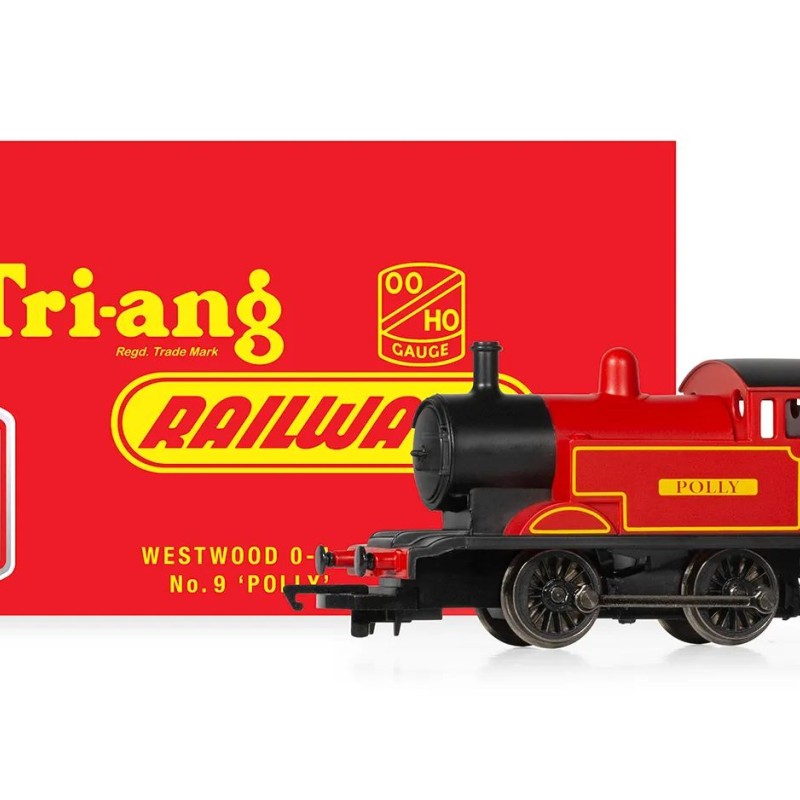 Hornby R30340 Hornby 70th Westwood 0-4-0 No 9 Polly Red Steam Loco Limited Edition
