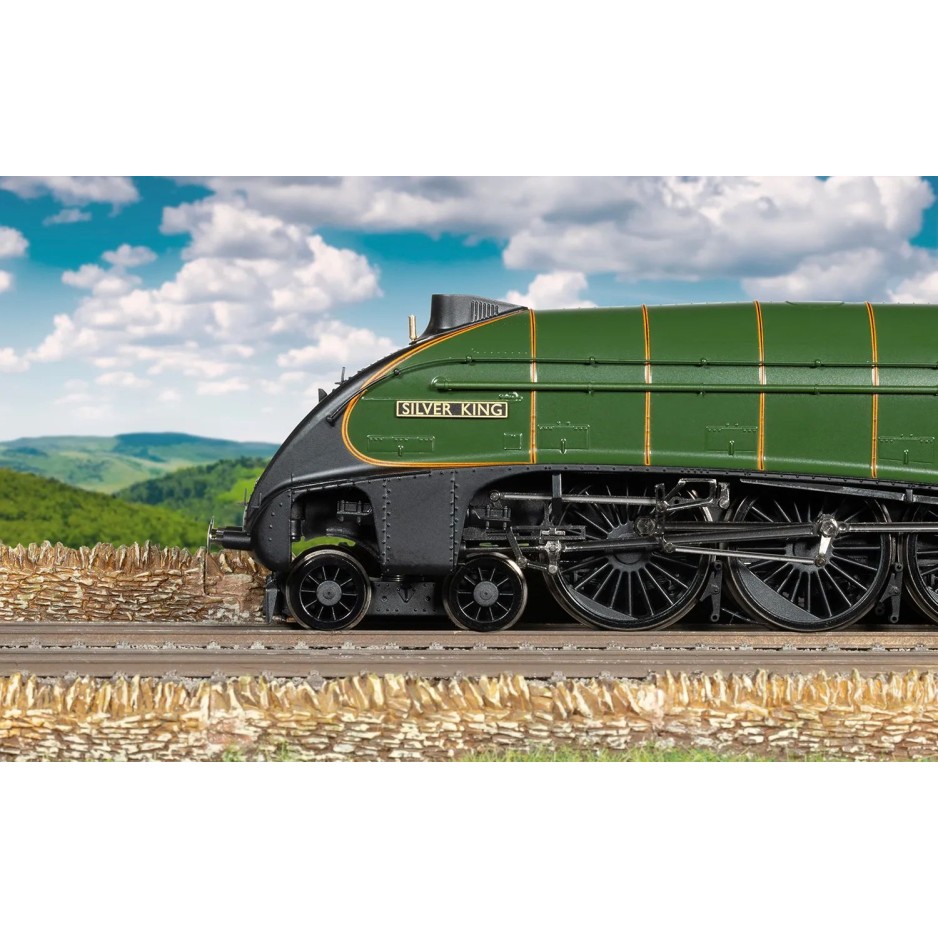 Hornby R30349 Dublo BR A4 Class 4-6-2 60016 Steam Locomotive Silver King - Era 2