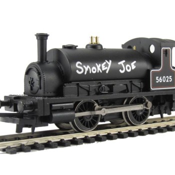 Hornby R3064 RailRoad BR Class 264 Steam Loco Pug 0-4-0 ST 56025 Smokey Joe - Era 4 / 5 OO Scale