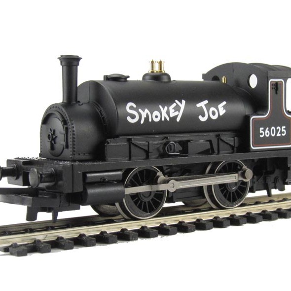 Hornby R3064 RailRoad BR Class 264 Steam Loco Pug 0-4-0 ST 56025 Smokey Joe - Era 4 / 5 OO Scale