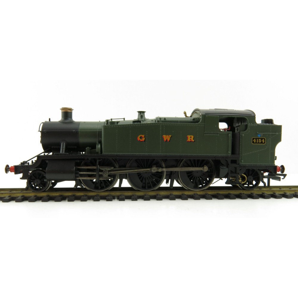 Hornby R3719 GWR Class 5101 Steam Loco 2-6-2T 4154 Large Prairie - Era 3 OO Scale