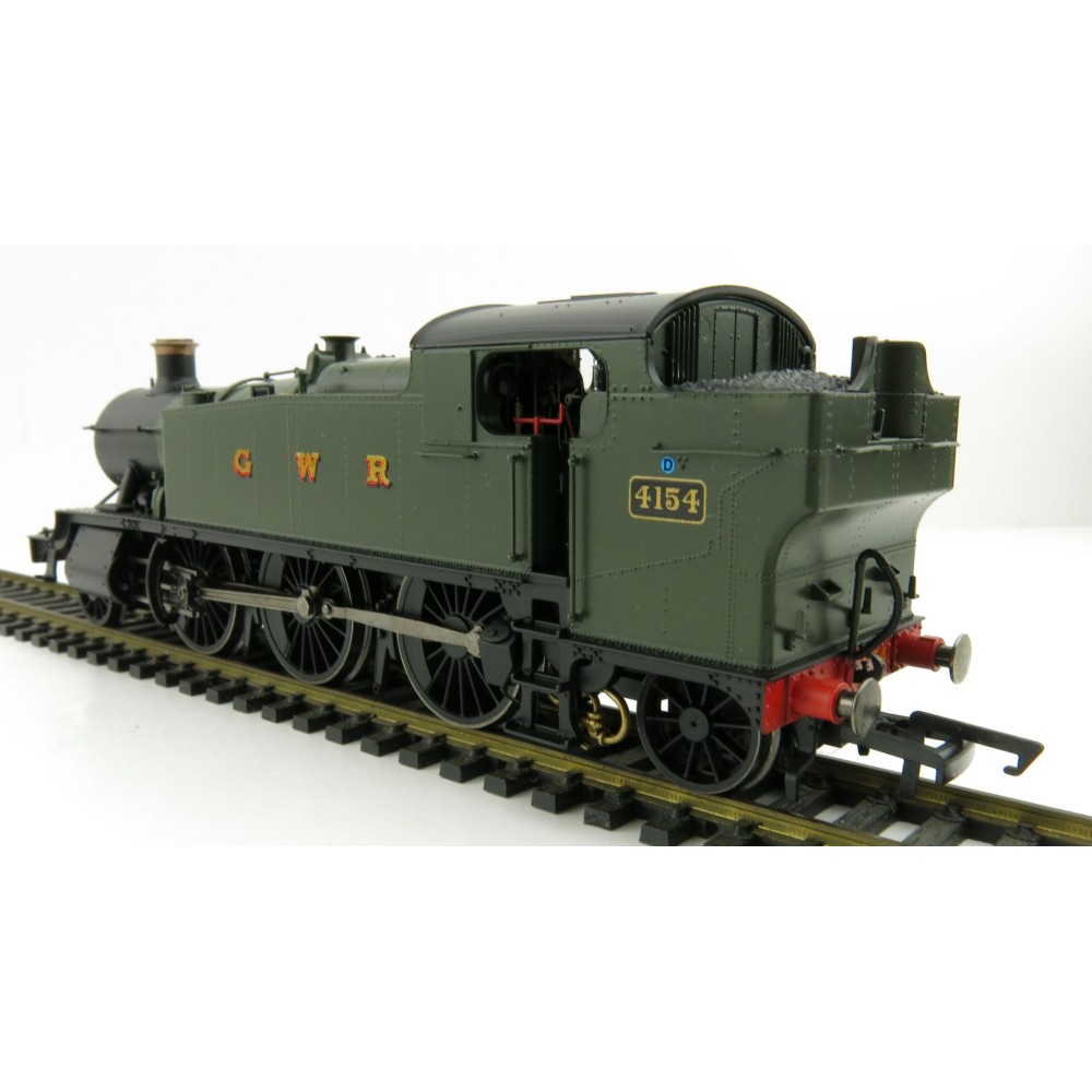 Hornby R3719 GWR Class 5101 Steam Loco 2-6-2T 4154 Large Prairie - Era 3 OO Scale