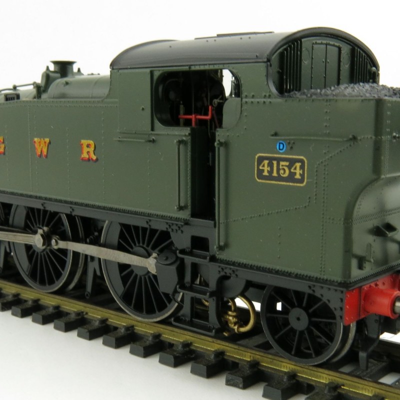 Hornby R3719 GWR Class 5101 Steam Loco 2-6-2T 4154 Large Prairie - Era 3 OO Scale
