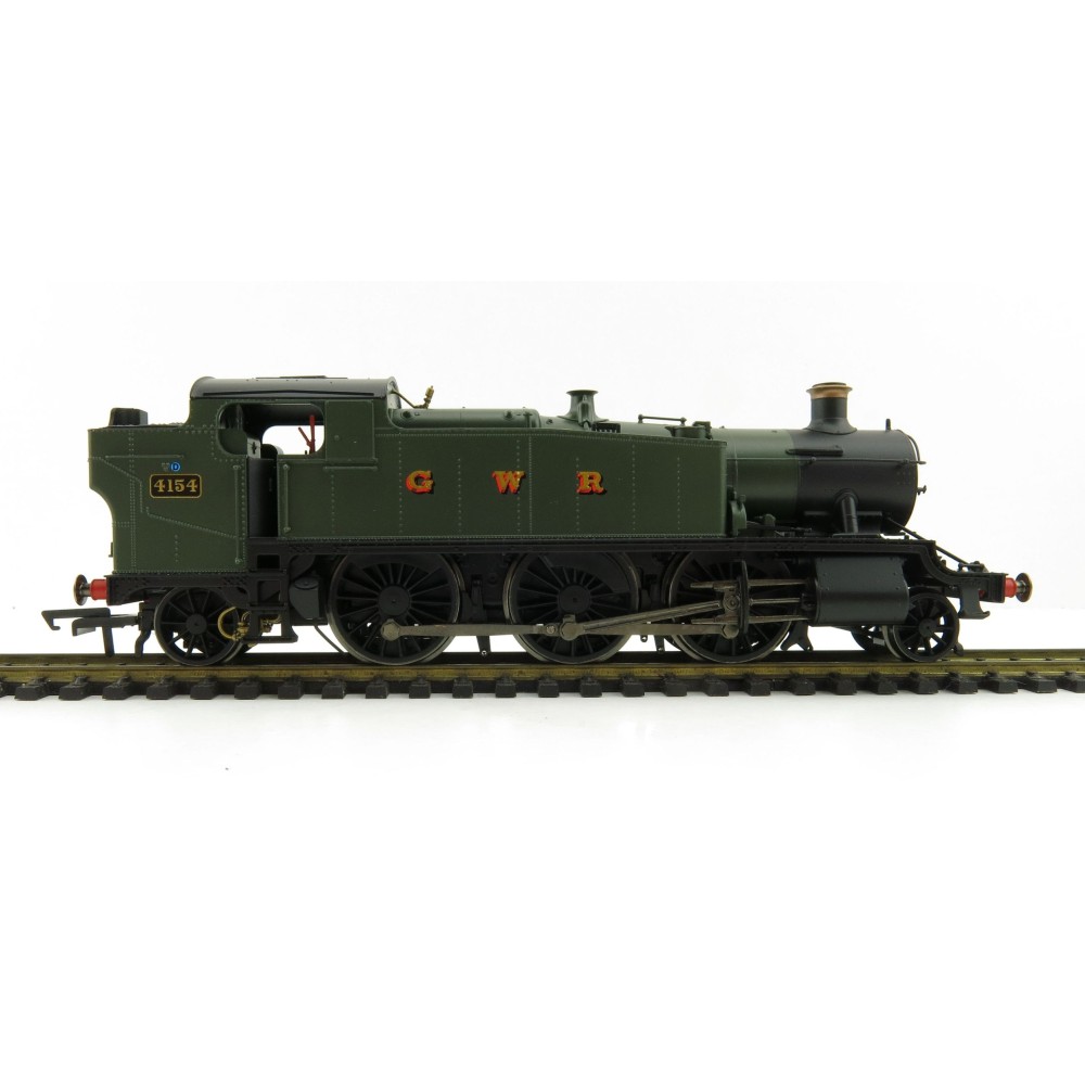 Hornby R3719 GWR Class 5101 Steam Loco 2-6-2T 4154 Large Prairie - Era 3 OO Scale