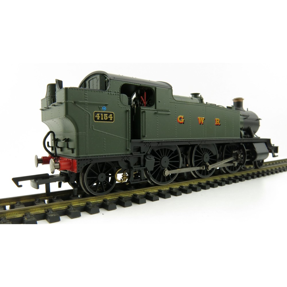 Hornby R3719 GWR Class 5101 Steam Loco 2-6-2T 4154 Large Prairie - Era 3 OO Scale