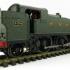 Hornby R3719 GWR Class 5101 Steam Loco 2-6-2T 4154 Large Prairie - Era 3 OO Scale