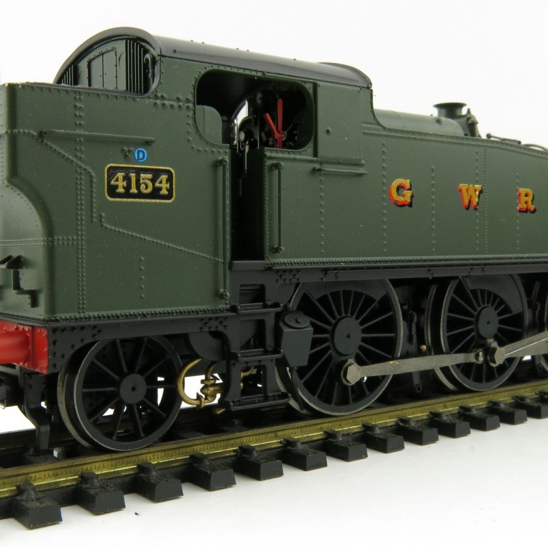 Hornby R3719 GWR Class 5101 Steam Loco 2-6-2T 4154 Large Prairie - Era 3 OO Scale