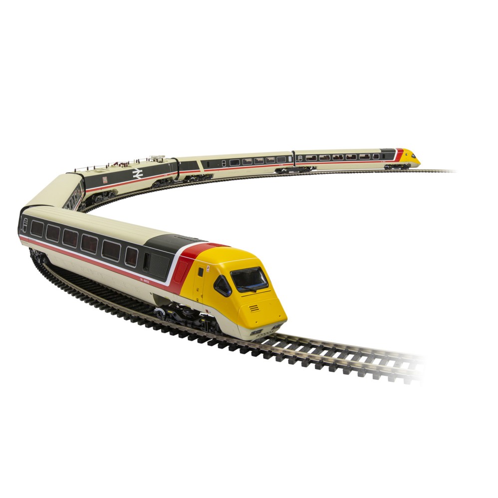 Hornby R3873 BR Class 370 Advanced Passenger Train Sets 370 003 and 370 004 5 Car Pack - Era 7 OO Scale