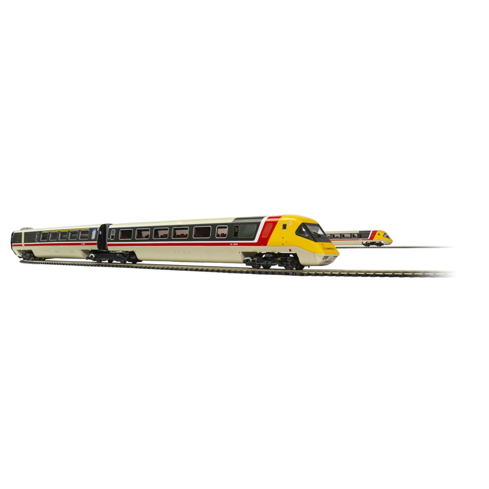 Hornby R3874 BR Class 370 Advanced Passenger Train Set 370 001 and 370 002 7 Car Pack - Era 7 OO Scale