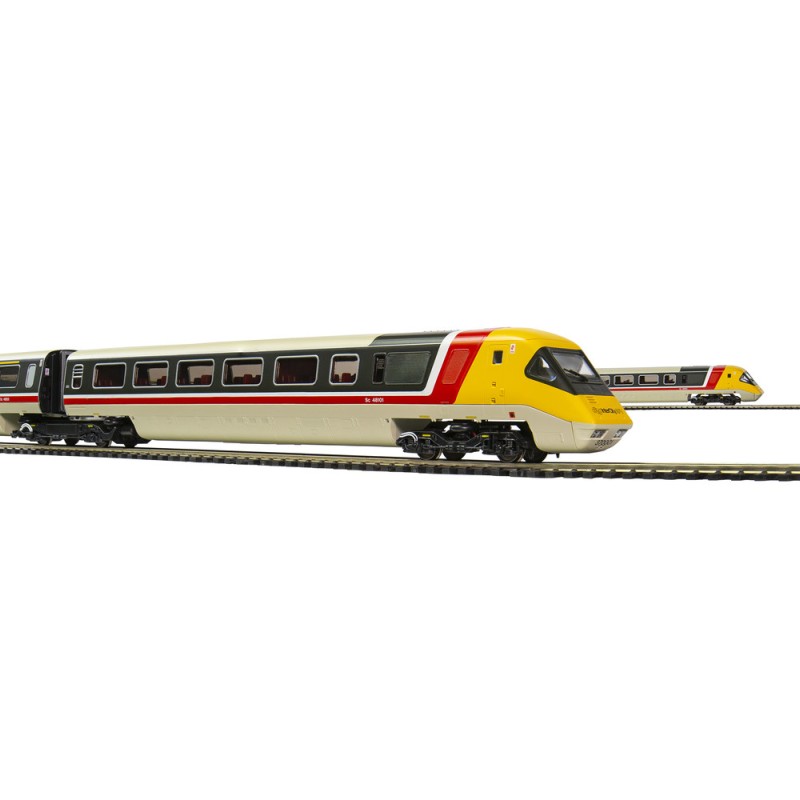 Hornby R3874 BR Class 370 Advanced Passenger Train Set 370 001 and 370 002 7 Car Pack - Era 7 OO Scale