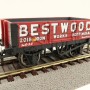 Hornby R60094 4 Plank Wagon Bestwood Iron Works - Era 3 OO Scale 