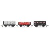 Hornby R60103 Triple Wagon Pack - B.W & Co J. James & Co & Newstead Colliery - Era 3