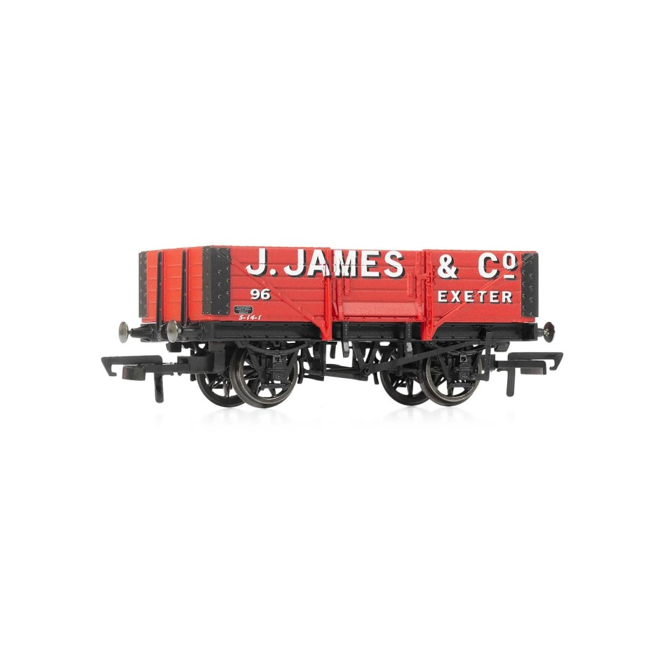 Hornby R60103 Triple Wagon Pack - B.W & Co J. James & Co & Newstead Colliery - Era 3