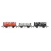 Hornby R60116 Triple Wagon Pack - Houghton Main - Thos Lebon & Sons - Settle Speakman - Era 3