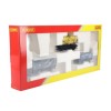 Hornby R60135 RailRoad Triple Wagon Pack LWB Open Wagon + Brake Van + SWB Wagon - Era 3