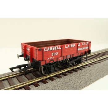 Hornby R60156 3 Plank Wagon, Cammell Laird & Co. Ltd - Era 3 OO Scale