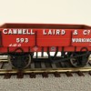 Hornby R60156 3 Plank Wagon, Cammell Laird & Co. Ltd - Era 3 OO Scale