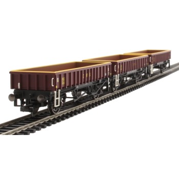 Hornby R60161 3x MHA Ballast Wagon Three Pack EWS - Era 9 OO Scale