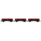 Hornby R60161 3x MHA Ballast Wagon Three Pack EWS - Era 9 OO Scale