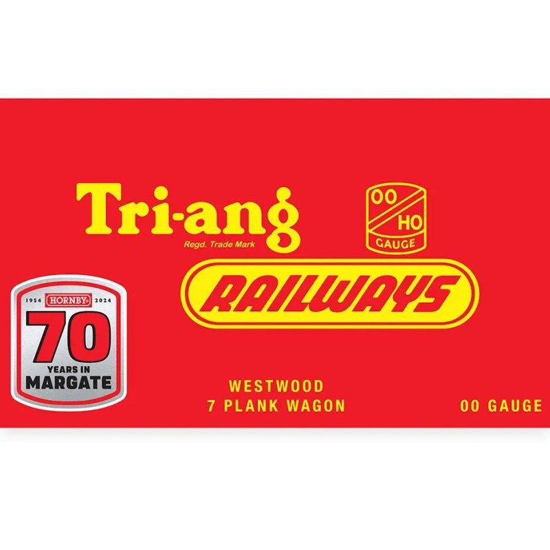 Hornby R60263 Hornby 70th Westwood 7 Plank Wagon 1954 - 2024 Limited Edition OO Scale