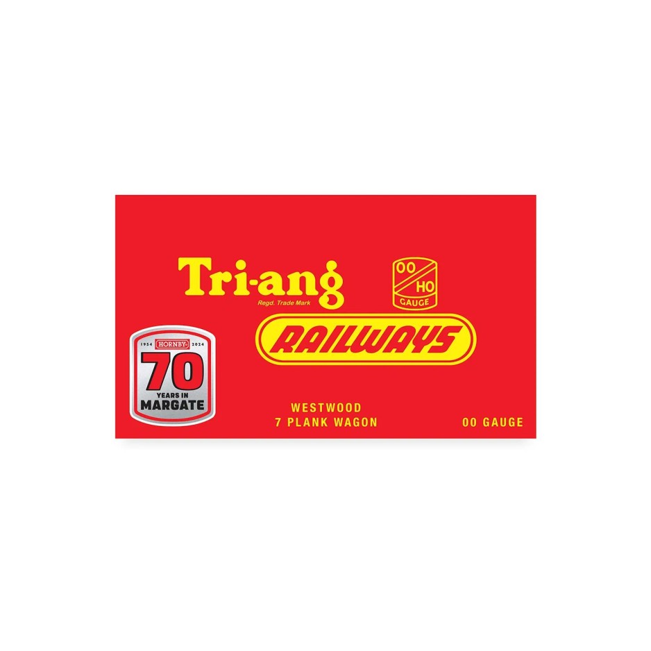 Hornby R60263 Hornby 70th Westwood 7 Plank Wagon 1954 - 2024 Limited Edition OO Scale