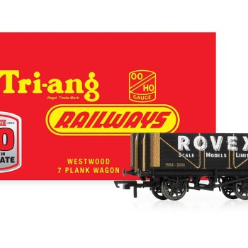 Hornby R60263 Hornby 70th Westwood 7 Plank Wagon 1954 - 2024 Limited Edition OO Scale