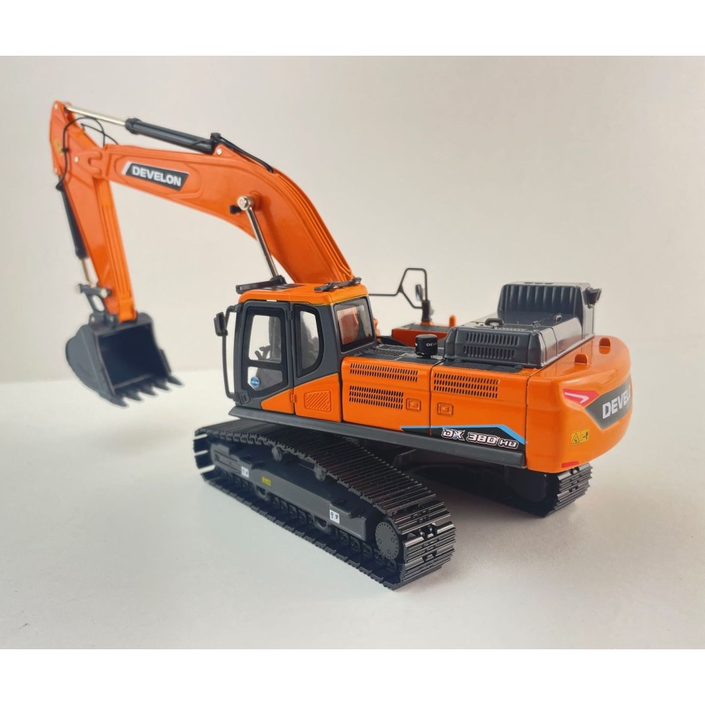 Develon - Develon DX380HD Hydraulic Crawler Excavator Diecast - Scale 1:50
