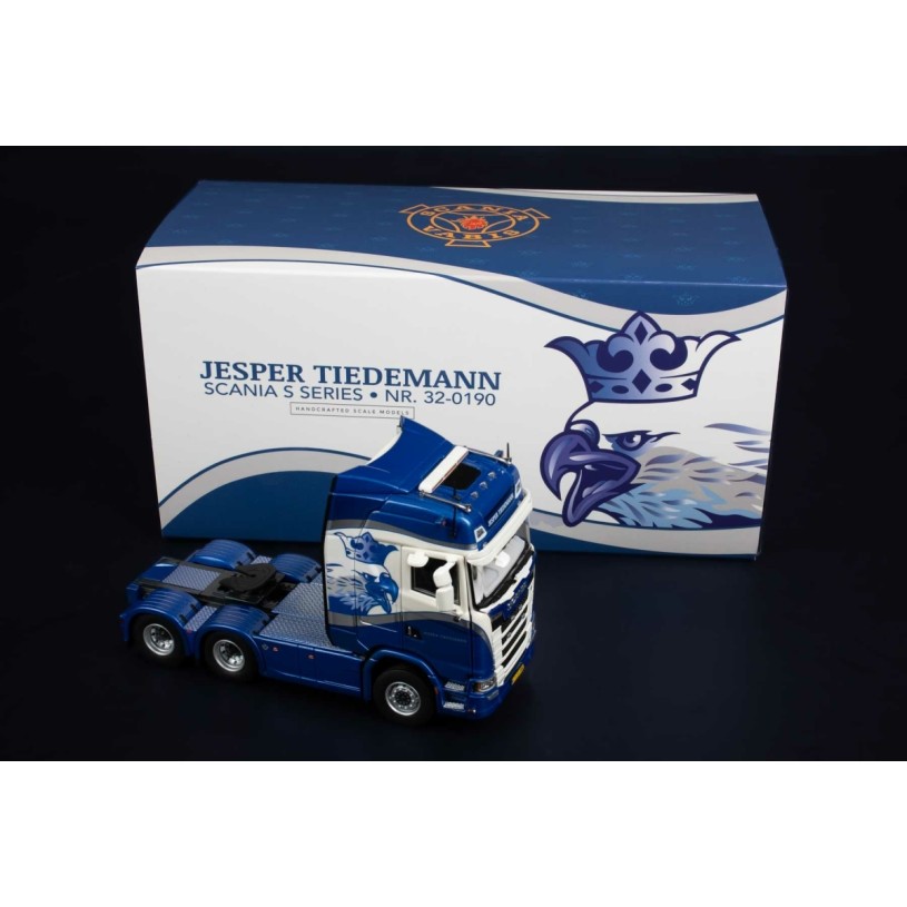 IMC Models 32-0190 Scania S-Serie CS20HD 6x4 Truck Jesper Tiedemann - 1:50