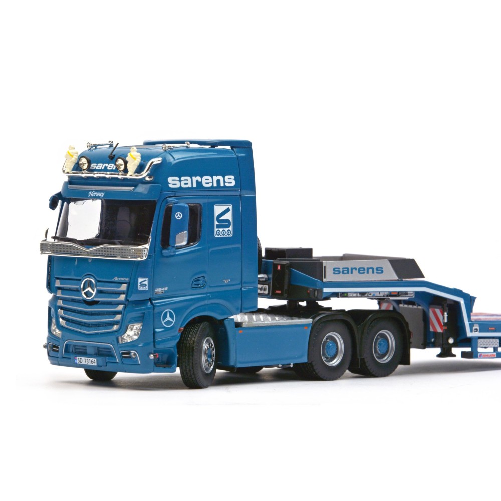 IMC Models 20-1036 Sarens Mercedes Actros2 6x4 with EuroFlex 3axle Trailer - Scale 1:50