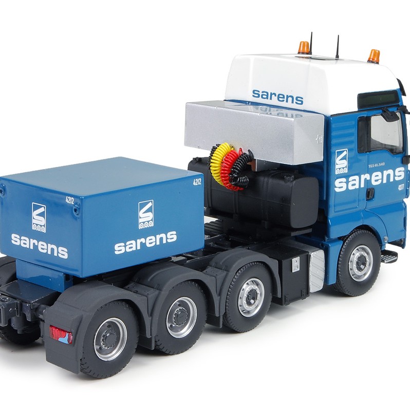 IMC Models 20-1038 - Sarens MAN TGX XXL 8x4 Heavy Haulage Truck with Ballast Box - Scale 1:50