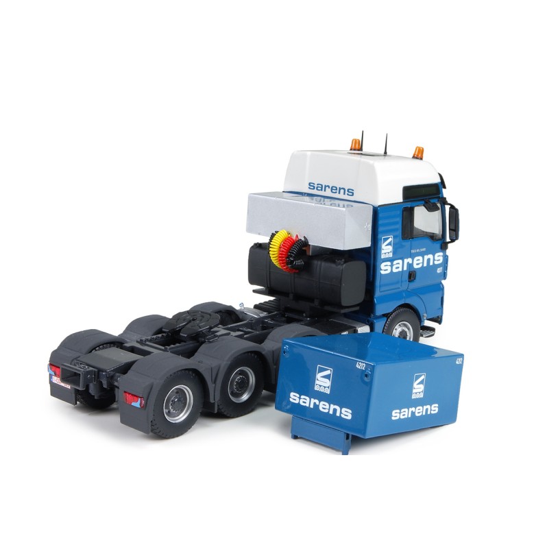 IMC Models 20-1038 - Sarens MAN TGX XXL 8x4 Heavy Haulage Truck with Ballast Box - Scale 1:50