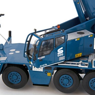 IMC Models 20-1047 Demag AC 45 City Mobile Crane Large Wheel Sarens - Scale 1:50